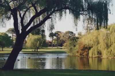 PHOTOGRAPH: LAKE JUALBUP AND SURROUNDS - FORMERLY SHENTON PARK LAKE