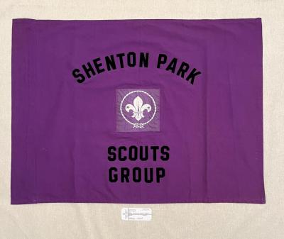 FLAG: SHENTON PARK SCOUTS GROUP, PURPLE