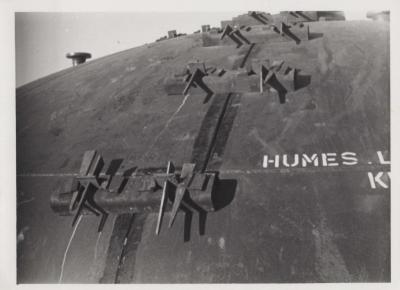 PHOTOGRAPH: HUMES VIEWS OF PIPES, GAS HOLDERS AND PRODUCTS AND EQUIPMENT