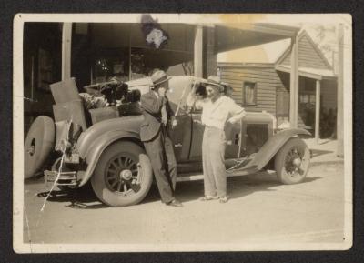 PHOTOGRAPH: A 1920S-1930S CAR USED BY PADDY BAKER