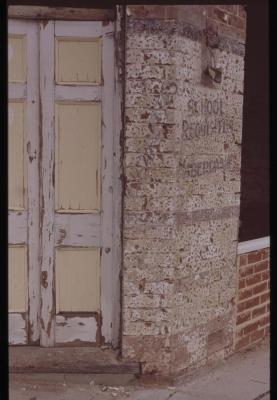 PHOTOGRAPH (DIGITAL): HEYTSBURY ROAD CORNER SHOP DURING RENOVATIONS, 2011