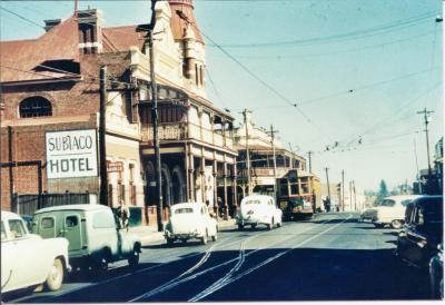 PHOTOGRAPH (DIGITAL): HAY STREET AT THE CORNER OF ROKEBY ROAD, SUBIACO, CIRCA 1950