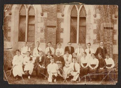 PHOTOGRAPH: ST ANDREWS CHURCH TENNIS CLUB, 1917