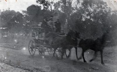 PHOTOGRAPH: HORSE DRAWN BUS