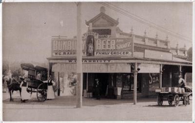 PHOTOGRAPH: W.G. MARRIOTT, FAMILY GROCER