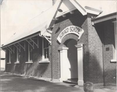 PHOTOGRAPH: SUBIACO SCHOOL BUILDING