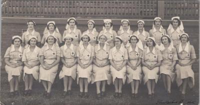 PHOTOGRAPH: PORTRAIT OF THE VOLUNTARY AID DETACHMENT