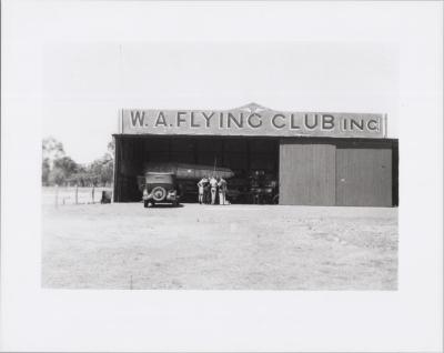 PHOTOGRAPH: W.A. FLYING CLUB (INC) HANGAR