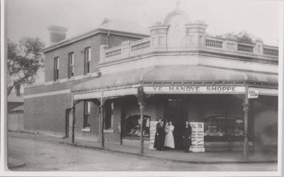 PHOTOGRAPH (COPY): 'YE HANDYE SHOPPE', HAY STREET, SUBIACO