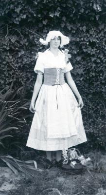 PHOTOGRAPH: ELSA LIPFERT IN TRADITIONAL GERMAN DRESS