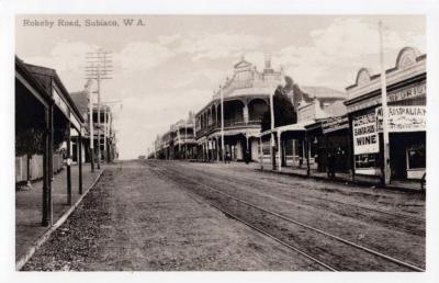 PHOTOGRAPH: ROKEBY ROAD, SUBIACO, W.A