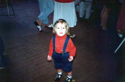 PHOTOGRAPH: STREET PARTY IN CHESTER STREET, DECEMBER 1990