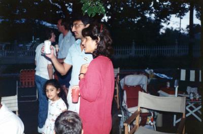 PHOTOGRAPH: STREET PARTY IN CHESTER STREET, DECEMBER 1990