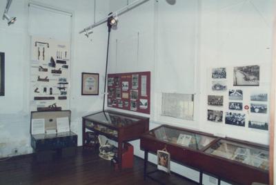 PHOTOGRAPH: MUSEUM INTERIOR - RECEPTION ROOM, EAST AND NORTH WALLS