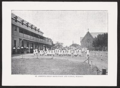 PHOTOGRAPH: ST JOSEPH'S GIRLS' ORPHANAGE AND SCHOOL, SUBIACO (FORMER BENEDICTINE MONASTERY)