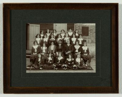 PHOTOGRAPH (FRAMED): 'SUBIACO SCHOOL (GYMNASTICS TEAM)' CIRCA 1908