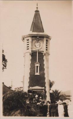 POSTCARD: SUBIACO MEMORIAL CLOCK TOWER