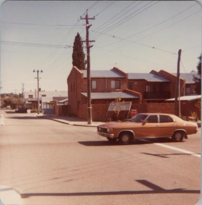 PHOTOGRAPH: DERBY AND ONSLOW ROAD INTERSECTION, FROM METHODIST CHURCH ALBUM