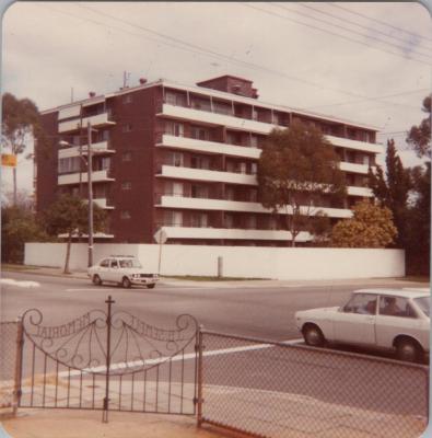 PHOTOGRAPH: ONSLOW TOWERS, FROM METHODIST CHURCH ALBUM