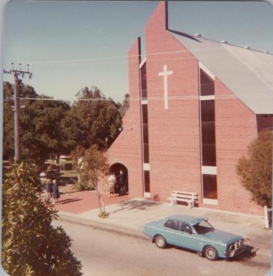 PHOTOGRAPH: METHODIST CHURCH BUILDING, FROM METHODIST CHURCH ALBUM