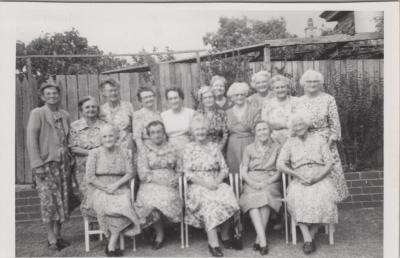 PHOTOGRAPH: LADIES GUILD GROUP, FROM METHODIST CHURCH DERBY ROAD ALBUM