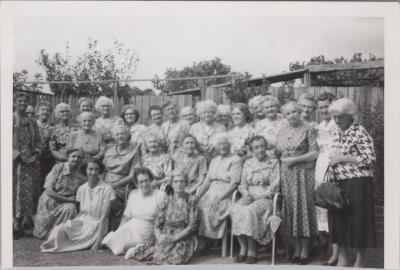 PHOTOGRAPH: LADIES GUILD GROUP, FROM METHODIST CHURCH DERBY ROAD ALBUM