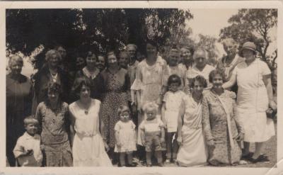 PHOTOGRAPH: LADIES GROUP, FROM METHODIST CHURCH DERBY ROAD ALBUM