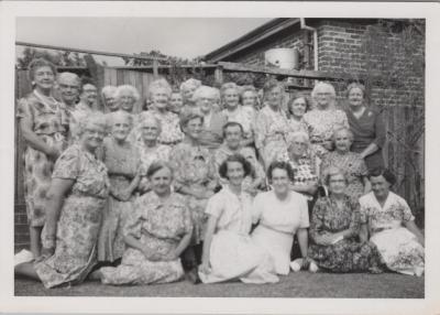 PHOTOGRAPH: LADIES GROUP, FROM METHODIST CHURCH DERBY ROAD ALBUM