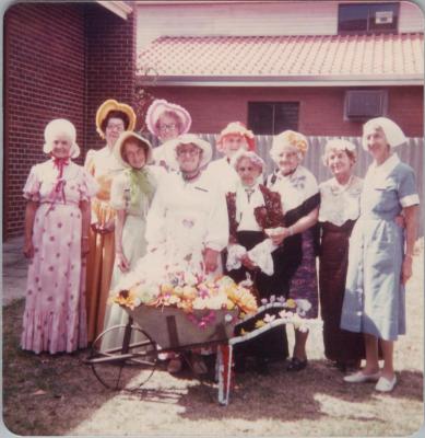 PHOTOGRAPH: GROUP OF LADIES, FROM THE ALBUM OF DERBY ROAD CHURCH SESQUICENTENARY 1829-1979