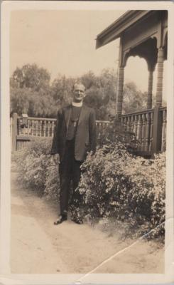 PHOTOGRAPH: REVEREND HARRY MOORE, FROM METHODIST CHURCH DERBY ROAD ALBUM