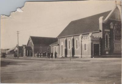 PHOTOGRAPH: CHURCH AND HALL, FROM ALBUM OF PHOTOGRAPHS METHODIST CHURCH DERBY ROAD