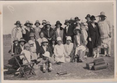 PHOTOGRAPH: GROUP OF PEOPLE LATE 1920S, FROM ALBUM OF PHOTOGRAPHS METHODIST CHURCH DERBY ROAD