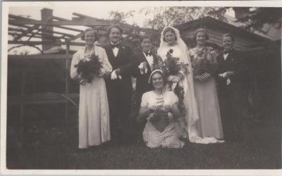 PHOTOGRAPH: GIRLS CLUB ACTIVITY, 1938, FROM ALBUM OF PHOTOGRAPHS METHODIST CHURCH DERBY ROAD