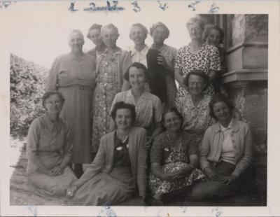 PHOTOGRAPH: GROUP OF LADIES, FROM ALBUM OF PHOTOGRAPHS METHODIST CHURCH DERBY ROAD