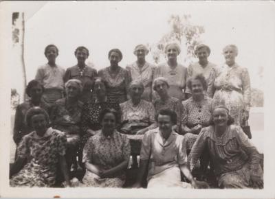 PHOTOGRAPH: GROUP OF LADIES, FROM ALBUM OF PHOTOGRAPHS METHODIST CHURCH DERBY ROAD