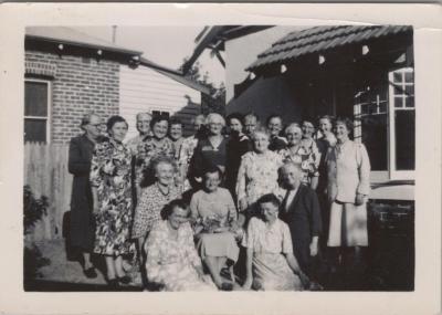 PHOTOGRAPH: GROUP OF LADIES, FROM ALBUM OF PHOTOGRAPHS METHODIST CHURCH DERBY ROAD