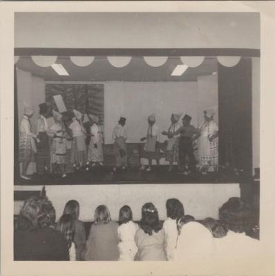 PHOTOGRAPH: STAGE PLAY FROM LADIES GUILD, FROM ALBUM OF PHOTOGRAPHS METHODIST CHURCH DERBY ROAD