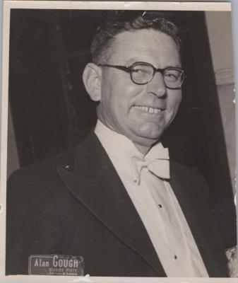 PHOTOGRAPH: MAN IN TUXEDO, FROM ALBUM OF PHOTOGRAPHS METHODIST CHURCH DERBY ROAD