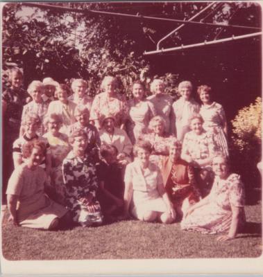 PHOTOGRAPH: DERBY ROAD LADIES GUILD 1973, FROM ALBUM OF PHOTOGRAPHS METHODIST CHURCH DERBY ROAD