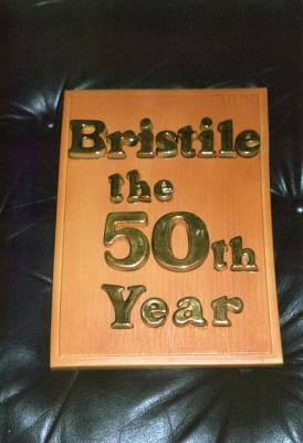 PHOTOGRAPH: TILE, 50 YEARS, BRISTILE POTTERY