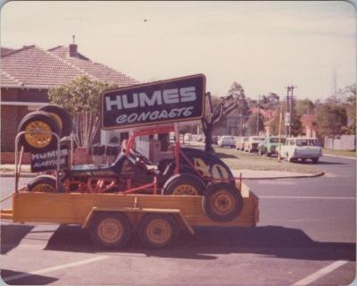 PHOTOGRAPH: HUMES SPEEDWAY CAR