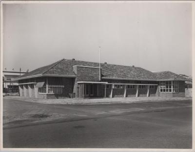 PHOTOGRAPH: HUMES OFFICE 1950S - EXTERIOR