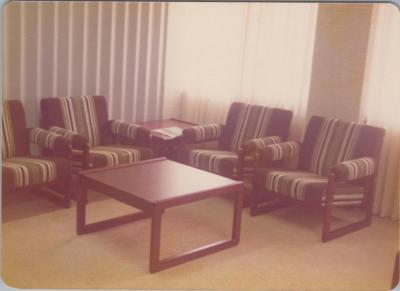 PHOTOGRAPH: HUMES BOARDROOM AND OFFICE, 1975