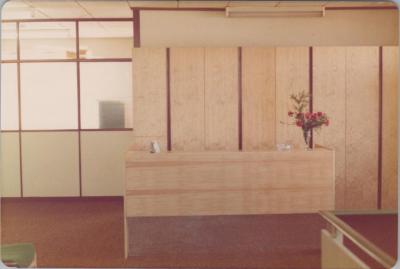 PHOTOGRAPH: HUMES OFFICE INTERIOR CIRCA 1978