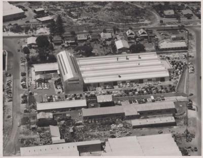 PHOTOGRAPH: WINTERBOTTOMS FACTORY AERIAL VIEW