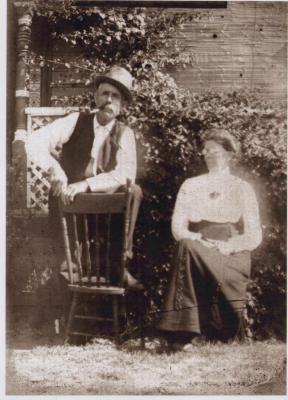 PHOTOGRAPH: MAN AND WOMAN, 117 LAWLER STREET