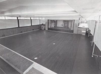 PHOTOGRAPH: SUBIACO CITY HALL PRIOR TO CONVERSION, 1983, INTERIOR