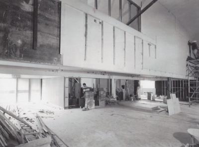 PHOTOGRAPH: SUBIACO CITY HALL DURING CONVERSION 1983-1984, INTERIOR