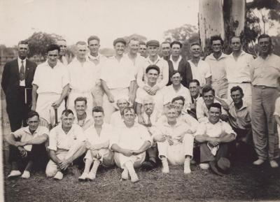 PHOTOGRAPH: SOCIAL CRICKET TEAM GPO PERTH