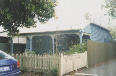 PHOTOGRAPH: 29 LYALL STREET HOUSE, TIMBER CLAD